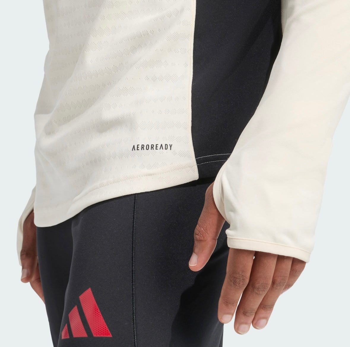 LFC adidas Mens 25/26 Pro-Training Top White (Player version)