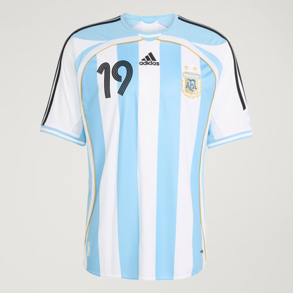 Adidas Argentina Home Jersey 2006 Messi