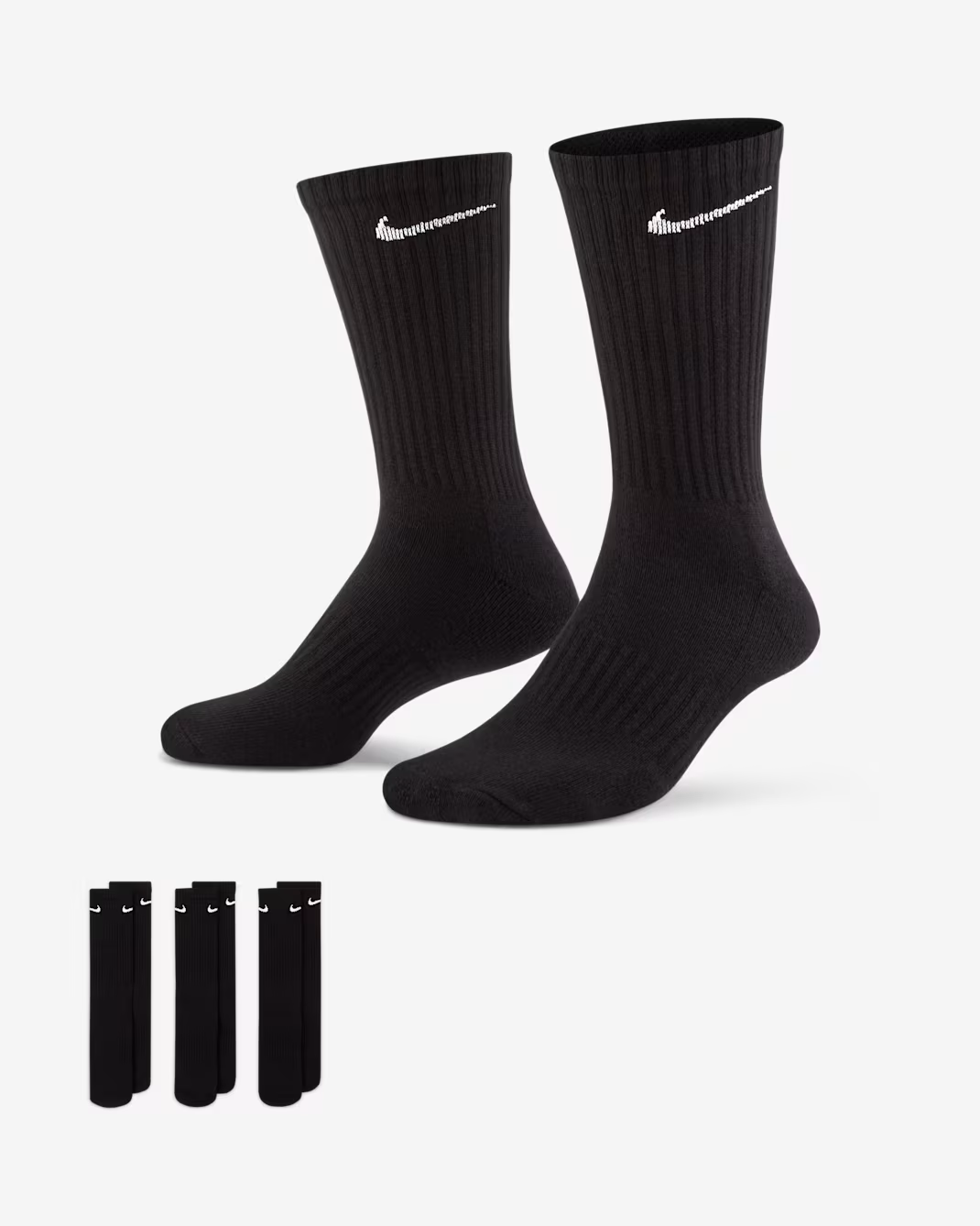 Nike Everyday Cushion Crew 3 Pack Sock