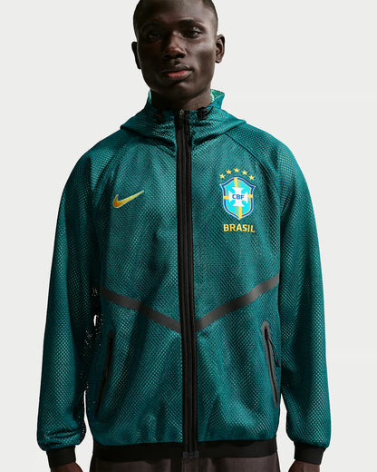 Brazil Men's Nike Dri-FIT Football Anthem Jacket