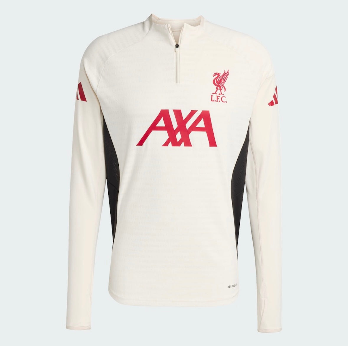 LFC adidas Mens 25/26 Pro-Training Top White (Player version)