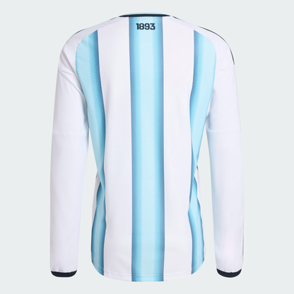 ARGENTINA 26 HOME Long Sleeve Authentic JERSEY